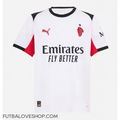 Dres AC Milan Luka Modric #14 Preč 2025-26 Krátky Rukáv Dres AC Milan Luka Modric #14 Preč 2025-26 Krátky Rukáv